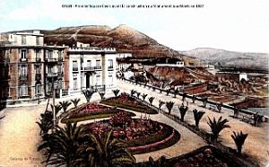 Oran - Square Cayla avant construction Monument aux Morts en 1927